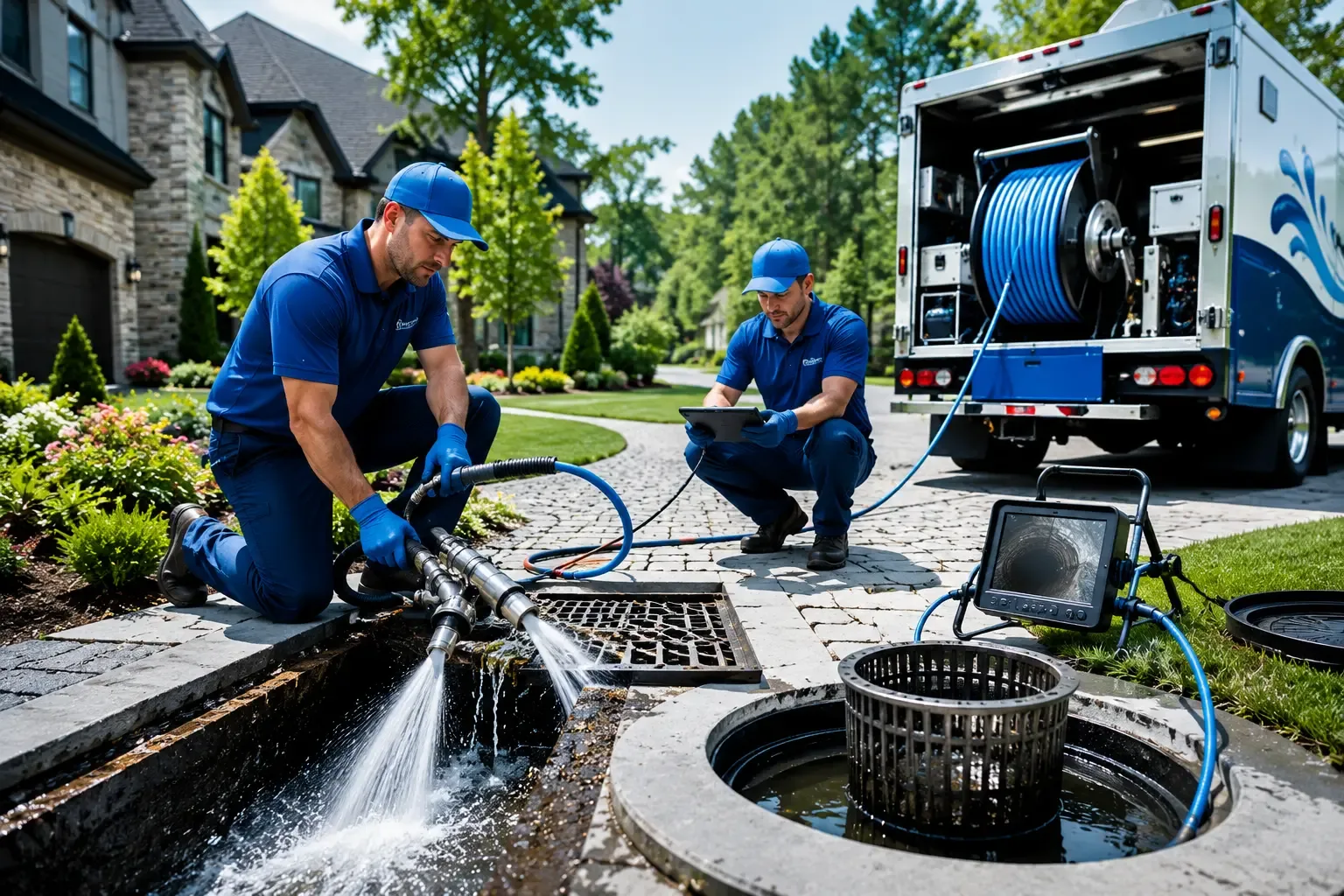 Local outdoor drain cleaning professionals in New Troy, MI