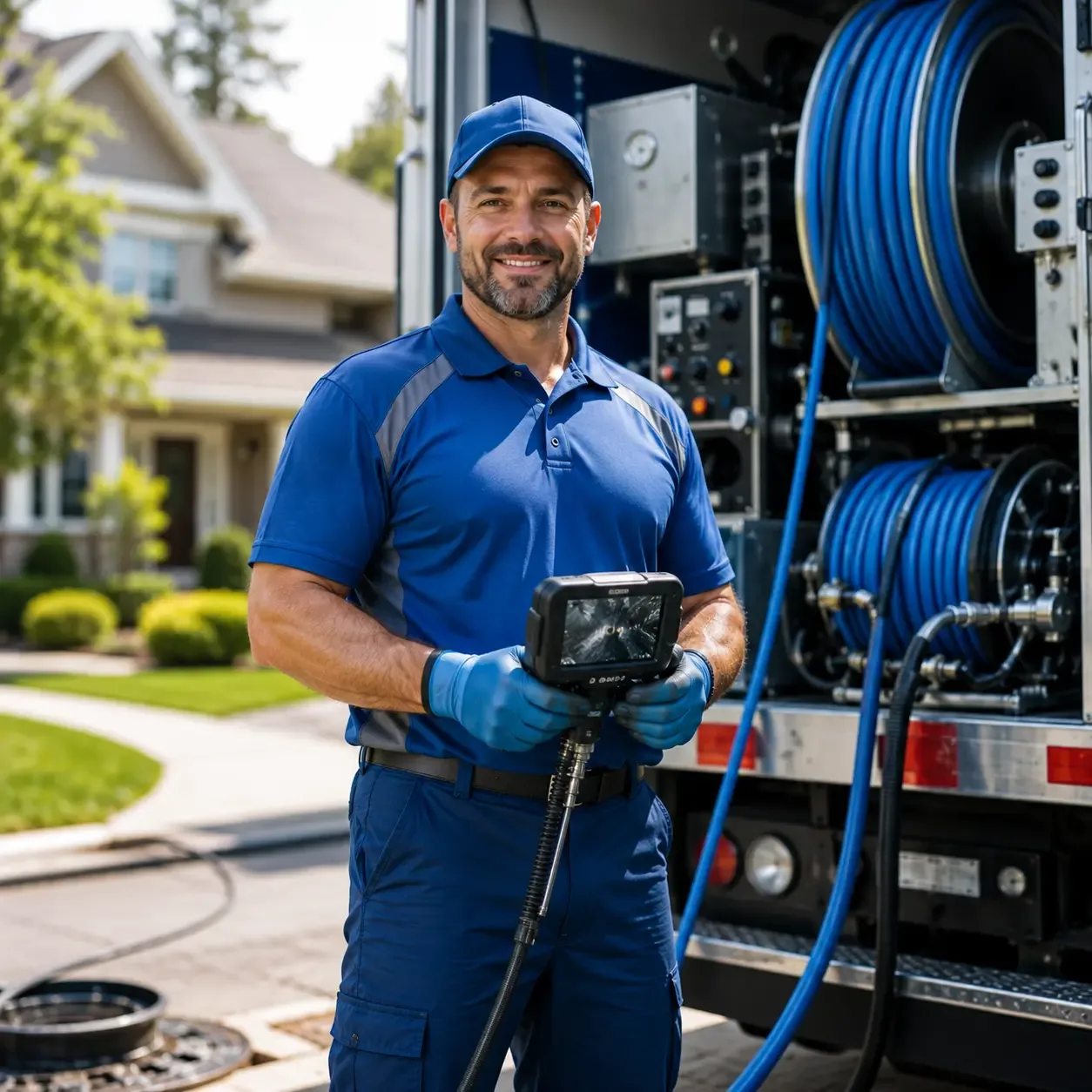 Local outdoor drain cleaning specialists in New Troy, MI
